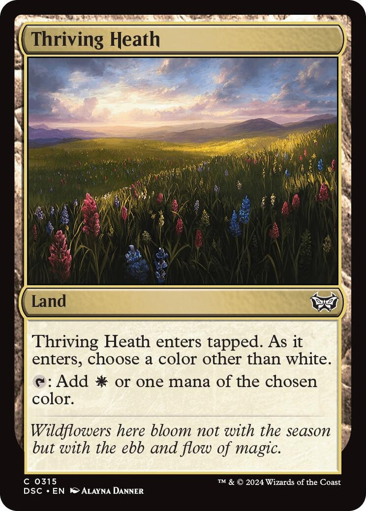 Image for Thriving Heath (315) [Commander: Duskmourn: House of Horror]