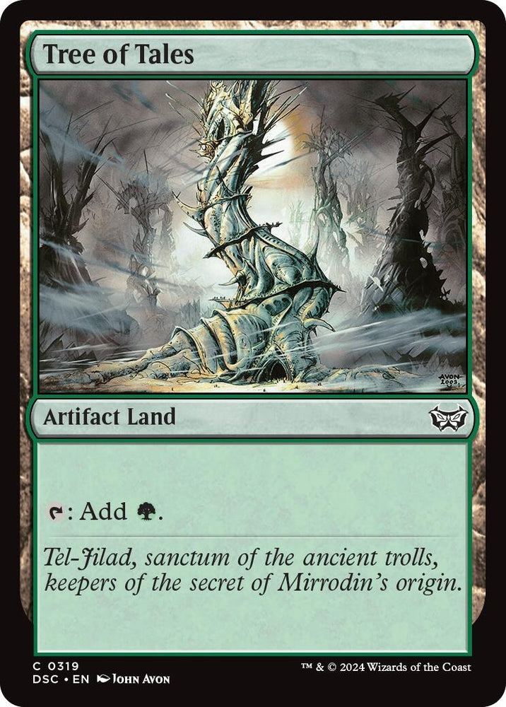 Image for Tree of Tales (319) [Commander: Duskmourn: House of Horror]