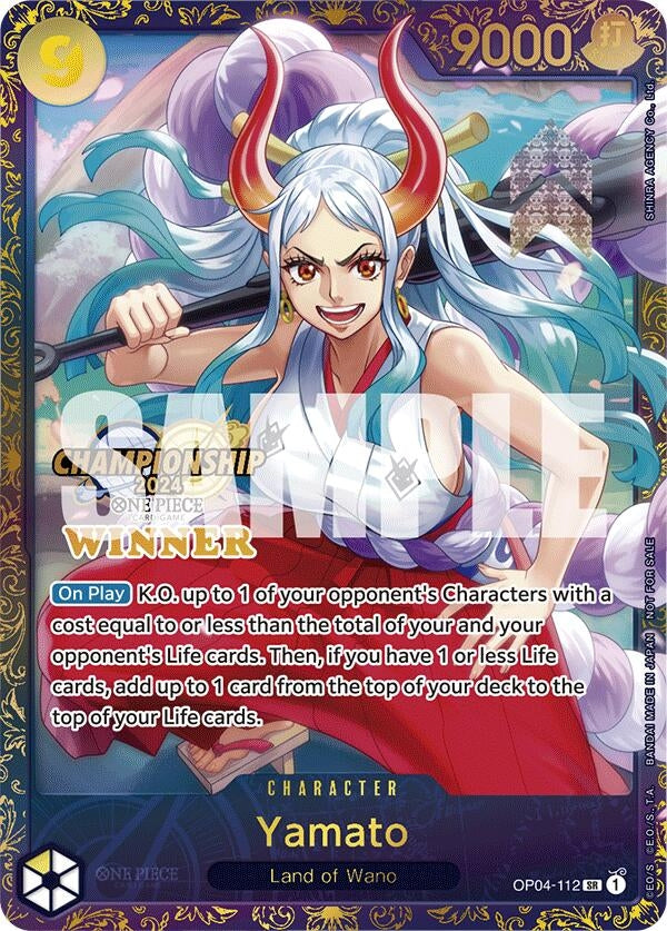Image for Yamato (Championship 2024 Finals Winner) (OP04-112) - One Piece Card Game