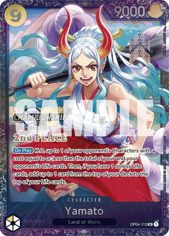 Image for Yamato (Championship 2024 Finals 2nd Place) (OP04-112) (One Piece Promotion Cards) - One Piece Card Game