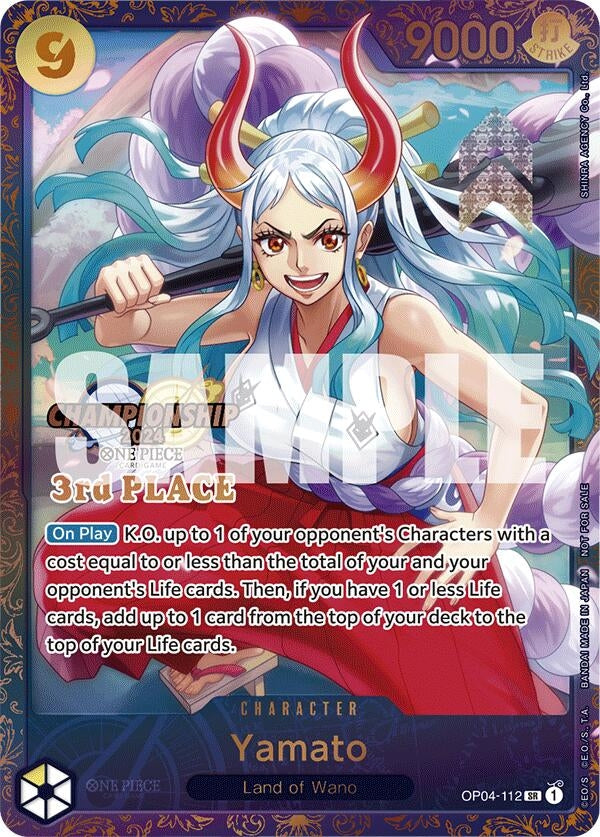 Image for Yamato (Championship 2024 Finals 3rd Place) (OP04-112) - One Piece Card Game