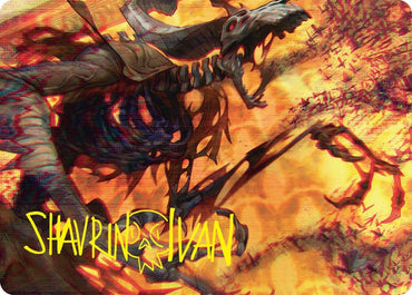 Image for Unwanted Remake Art Card (Gold-Stamped Signature) (31) [Art Series: Duskmourn: House of Horror]