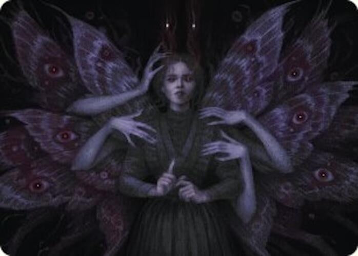 Image for Demonic Counsel Art Card (7/54) (7) [Art Series: Duskmourn: House of Horror]