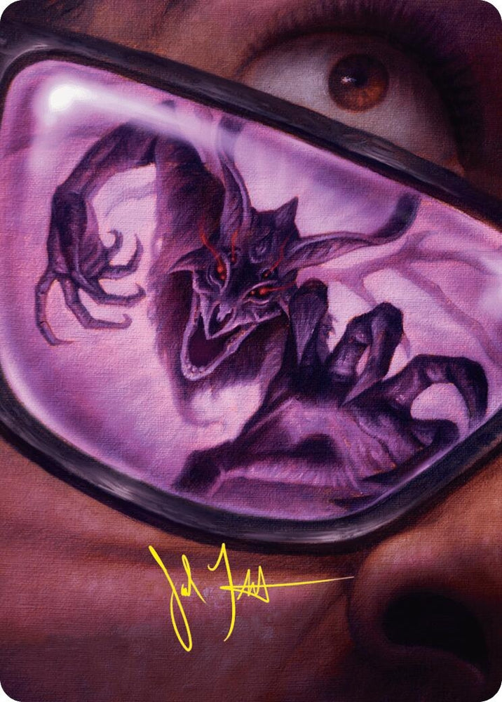 Image for Doomsday Excruciator Art Card (Gold-Stamped Signature) (38) [Art Series: Duskmourn: House of Horror]