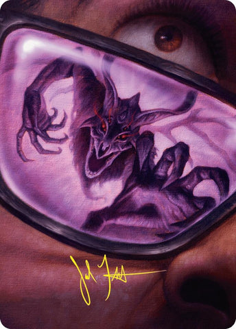Image for Doomsday Excruciator Art Card (Gold-Stamped Signature) (38) [Art Series: Duskmourn: House of Horror]