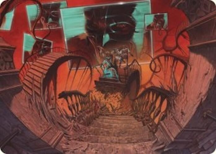 Image for Let's Play a Game Art Card (8) [Art Series: Duskmourn: House of Horror]