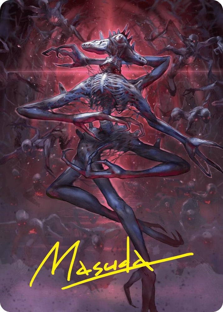 Image for Overlord of the Balemurk Art Card (Gold-Stamped Signature) (47) [Art Series: Duskmourn: House of Horror]