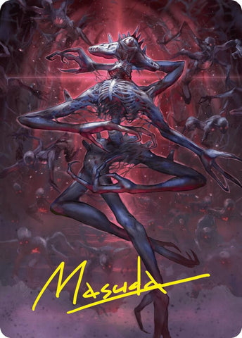 Image for Overlord of the Balemurk Art Card (Gold-Stamped Signature) (47) [Art Series: Duskmourn: House of Horror]