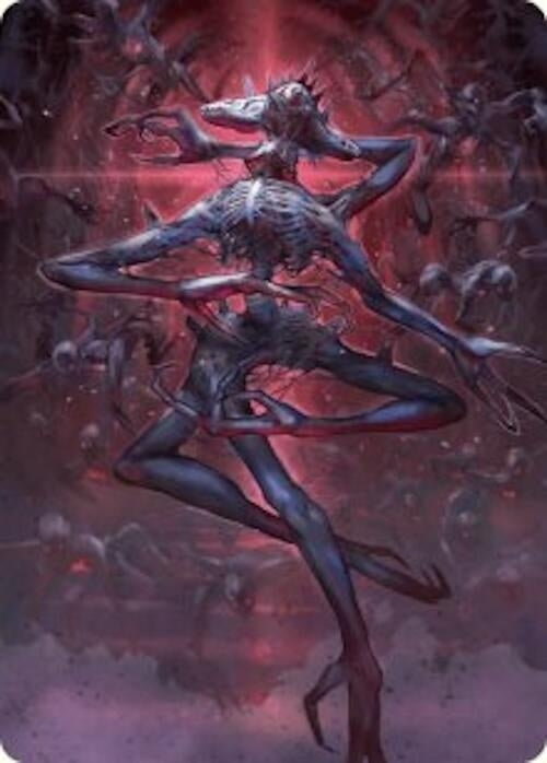 Image for Overlord of the Balemurk Art Card (47) [Art Series: Duskmourn: House of Horror]