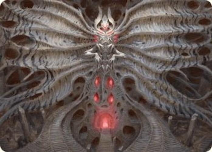 Image for Valgavoth, Terror Eater Art Card (10) [Art Series: Duskmourn: House of Horror]