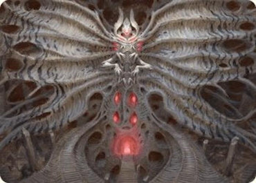 Image for Valgavoth, Terror Eater Art Card (10) [Art Series: Duskmourn: House of Horror]