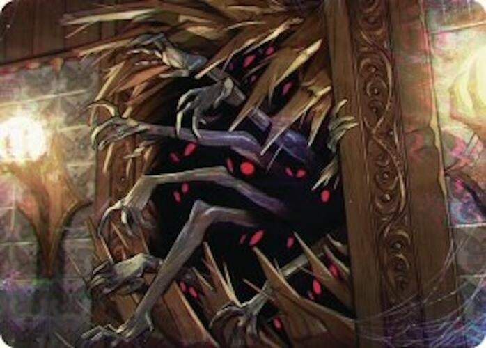Image for Withering Torment Art Card (33) [Art Series: Duskmourn: House of Horror]
