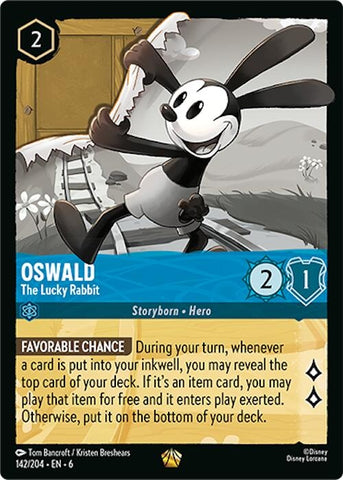 Image for Oswald - The Lucky Rabbit (142/204) [Azurite Sea]