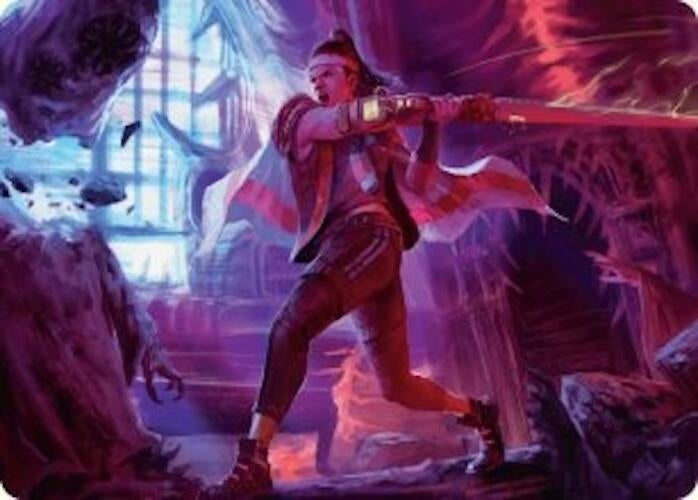 Image for Diversion Specialist Art Card (13) [Art Series: Duskmourn: House of Horror]
