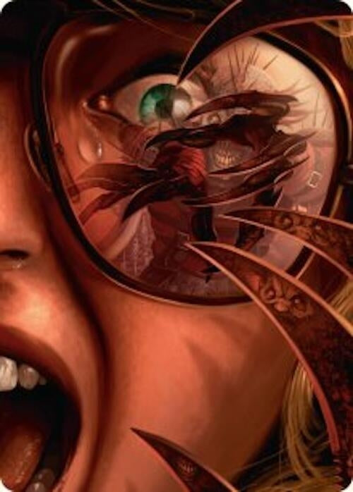 Image for Razorkin Needlehead Art Card (39) [Art Series: Duskmourn: House of Horror]