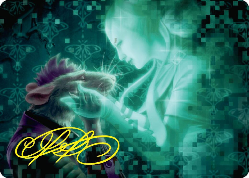 Image for Cathartic Parting Art Card (Gold-Stamped Signature) (14) [Art Series: Duskmourn: House of Horror]