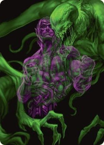 Image for Tyvar, the Pummeler Art Card (41) [Art Series: Duskmourn: House of Horror]