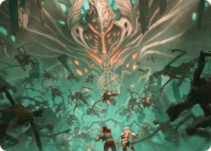 Image for Valgavoth's Onslaught Art Card (16) [Art Series: Duskmourn: House of Horror]