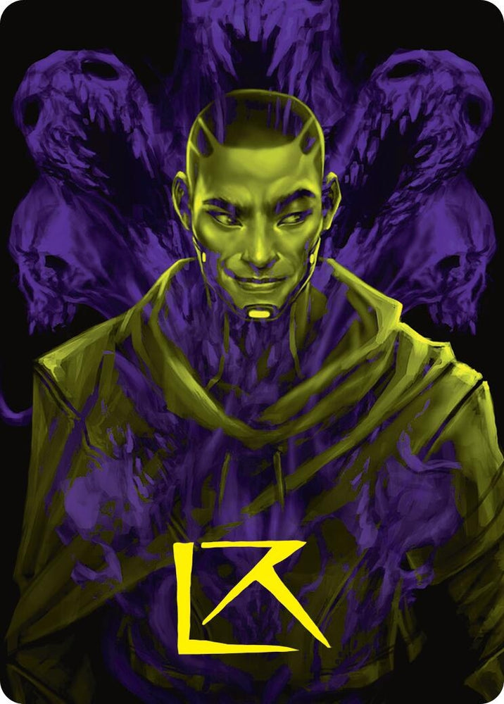 Image for Kaito, Bane of Nightmares Art Card (Gold-Stamped Signature) (42) [Art Series: Duskmourn: House of Horror]