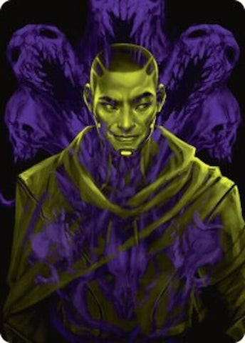 Image for Kaito, Bane of Nightmares Art Card (42) [Art Series: Duskmourn: House of Horror]