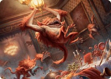 Image for Midnight Mayhem Art Card (20) [Art Series: Duskmourn: House of Horror]