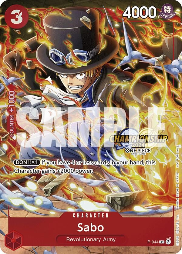 Image for Sabo (CS 2024 Event Pack) (P-044) - One Piece Card Game