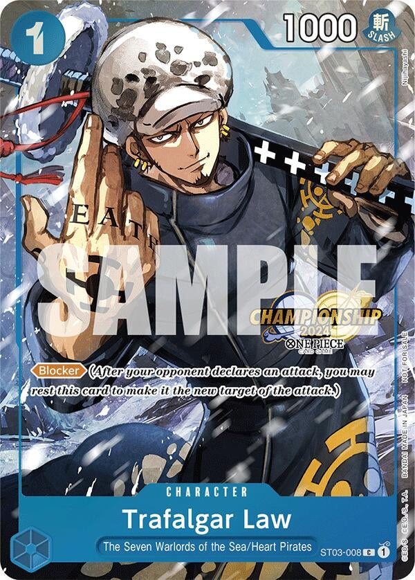 Image for Trafalgar Law - ST03-008 (CS 2024 Event Pack) (ST03-008) (One Piece Promotion Cards) - One Piece Card Game