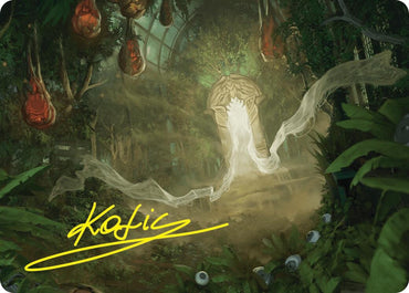 Image for Hushwood Verge Art Card (Gold-Stamped Signature) (26) [Art Series: Duskmourn: House of Horror]