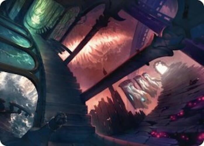Image for Terramorphic Expanse Art Card (27) [Art Series: Duskmourn: House of Horror]