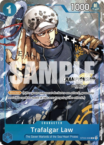 Image for Trafalgar Law - ST03-008 (CS 2024 Event Pack Finalist) (ST03-008) (One Piece Promotion Cards) - One Piece Card Game