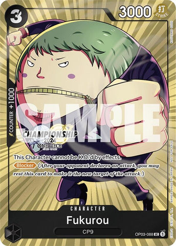 Fukurou (CS 2024 Celebration Pack) (OP03-088) (One Piece Promotion Cards)