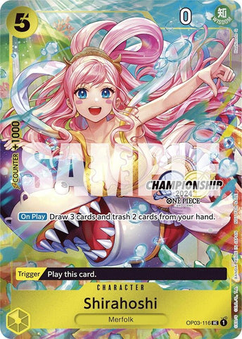 Image for Shirahoshi (CS 2024 Celebration Pack) (OP03-116) (One Piece Promotion Cards) - One Piece Card Game