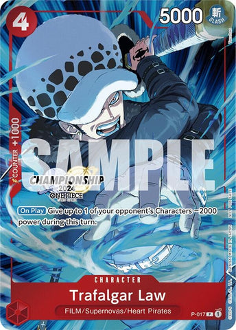Image for Trafalgar Law (CS 2024 Celebration Pack) (P-017) (One Piece Promotion Cards) - One Piece Card Game