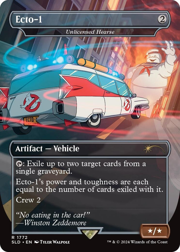 Image for Ecto-1 - Unlicensed Hearse (1772) [Secret Lair Drop Series]
