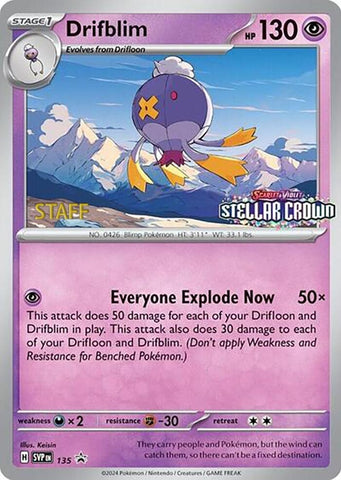 Image for Drifblim - 135 [Staff] (135) (SVP)