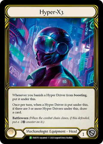 Hyper-X3 [FAB170] (Promo)  Cold Foil