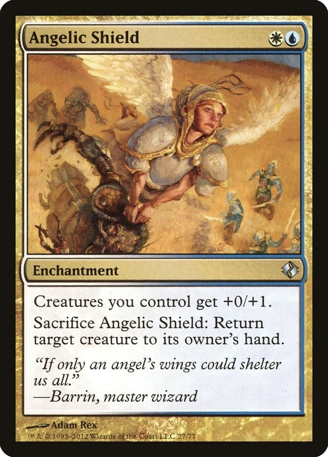 Image for Angelic Shield (27) [Duel Decks: Venser vs. Koth]
