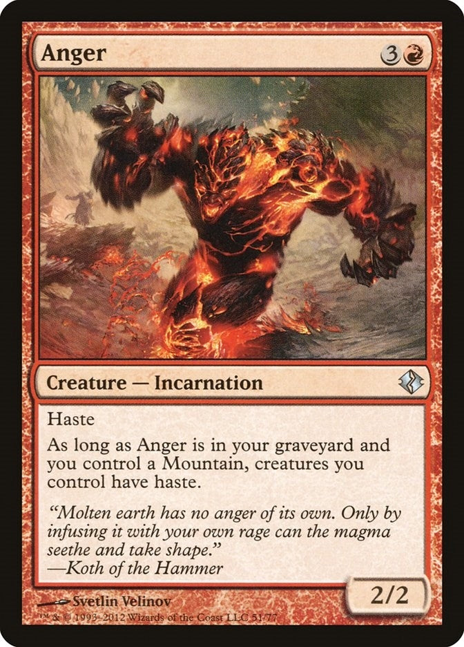 Image for Anger (51) [Duel Decks: Venser vs. Koth]