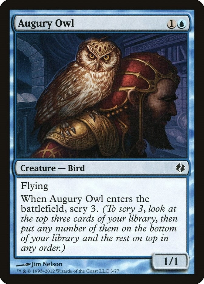Image for Augury Owl (3) [Duel Decks: Venser vs. Koth]