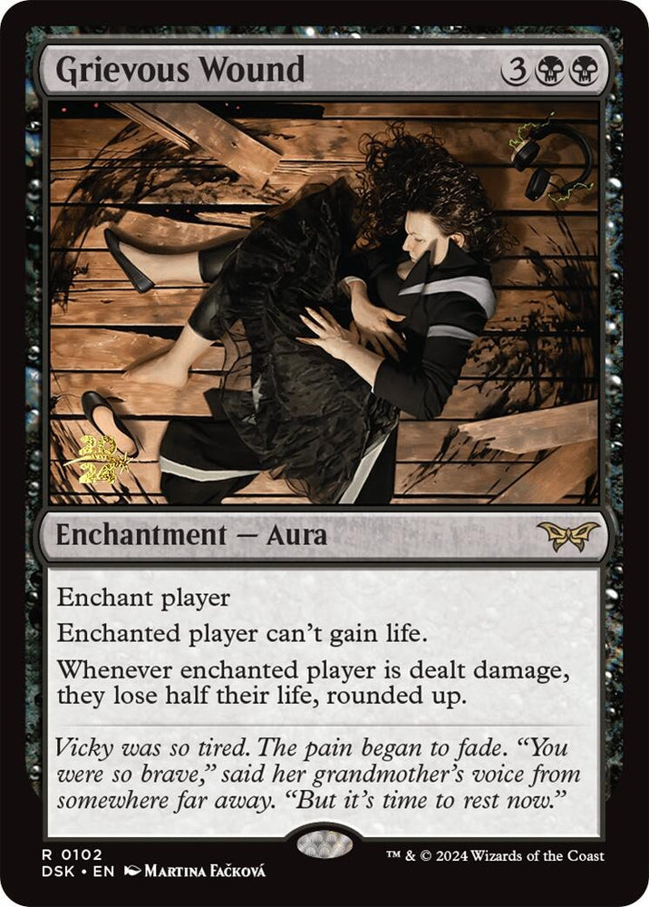 Image for Grievous Wound (102) [Prerelease Cards]