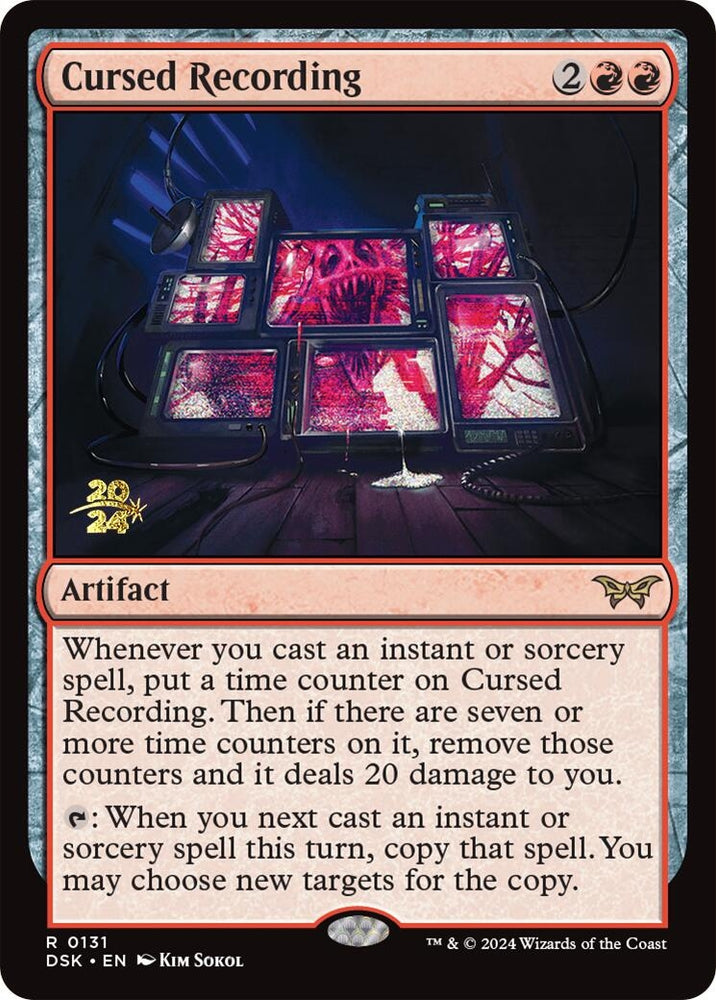 Image for Cursed Recording (0131) (131) [Prerelease Cards]