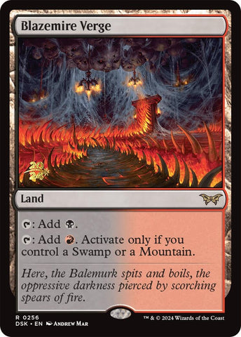 Image for Blazemire Verge (256) [Prerelease Cards]