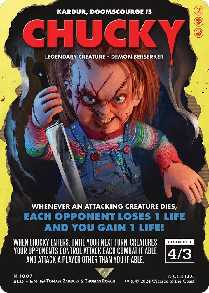 Image for Chucky - Kardur, Doomscourge (1807) [Secret Lair Drop Series]