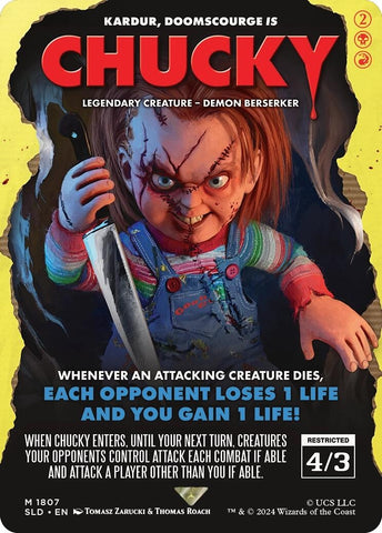 Image for Chucky - Kardur, Doomscourge (1807) [Secret Lair Drop Series]