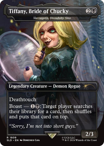 Image for Tiffany, Bride of Chucky - Varragoth, Bloodsky Sire (1809) [Secret Lair Drop Series]
