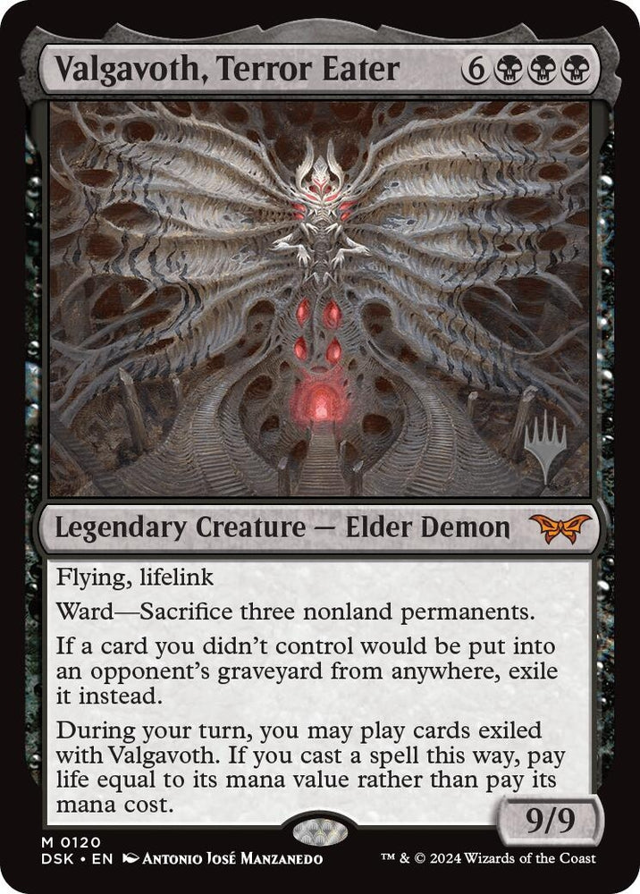 Image for Valgavoth, Terror Eater (120) [Promo Pack: Duskmourn: House of Horror]