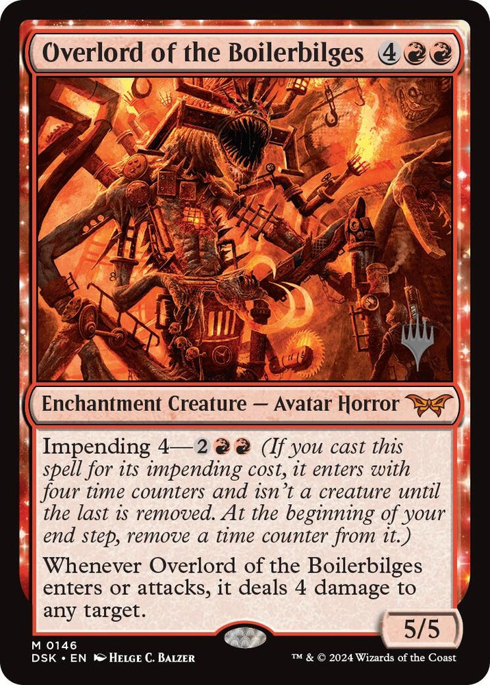 Image for Overlord of the Boilerbilges (146) [Promo Pack: Duskmourn: House of Horror]