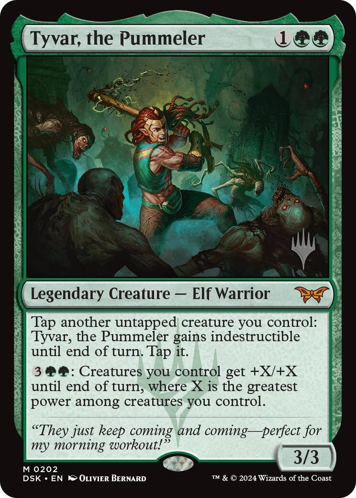 Image for Tyvar, the Pummeler (202) [Promo Pack: Duskmourn: House of Horror]