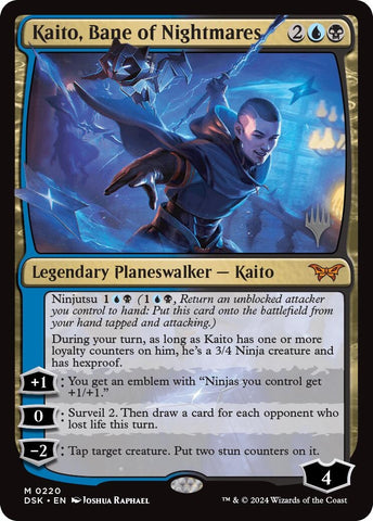 Image for Kaito, Bane of Nightmares (220) [Promo Pack: Duskmourn: House of Horror]