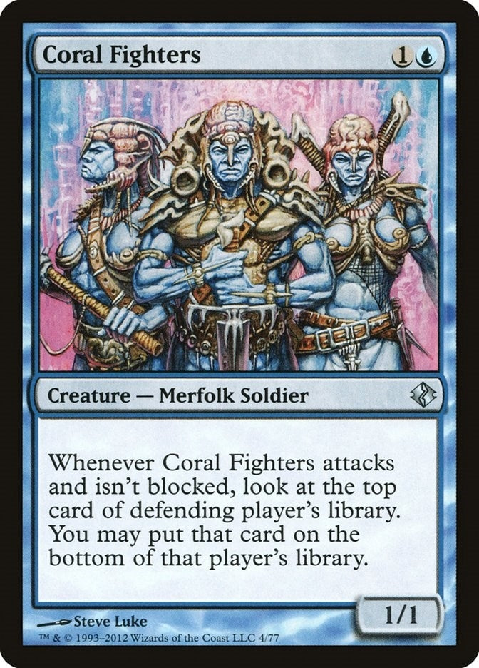 Image for Coral Fighters (4) [Duel Decks: Venser vs. Koth]